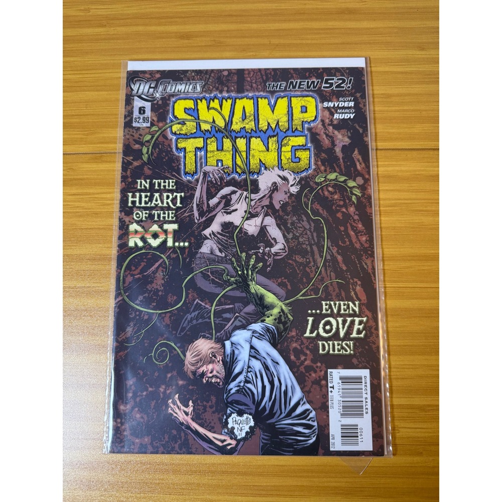 DC Comics Swamp Thing The New 52 Issue 6 Comic Book April‎ 2012